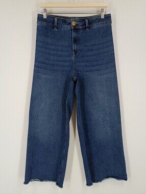 Devoted Wide Leg Crop Jeans